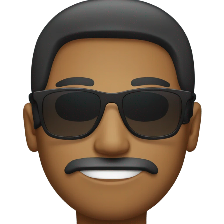 male with sunglasses emoji