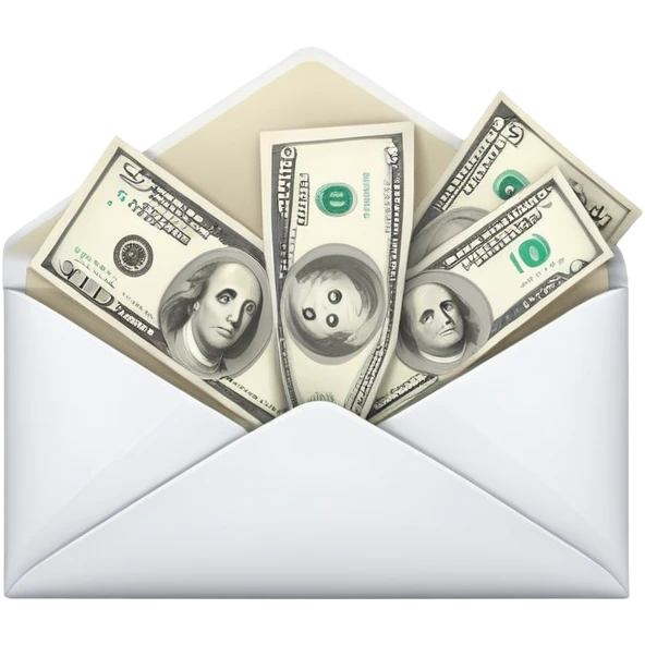 salary envelope emoji