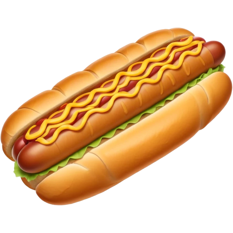 croissant hot dog emoji