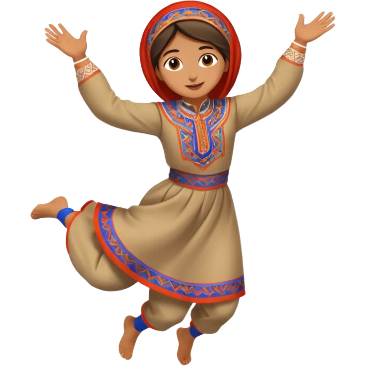 Jump armenian emoji