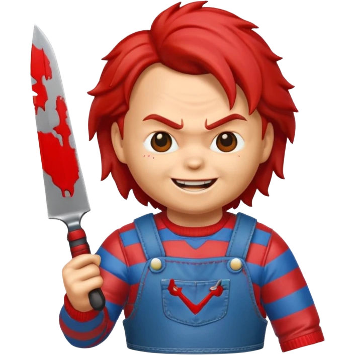 Un emojin de chuky emoji