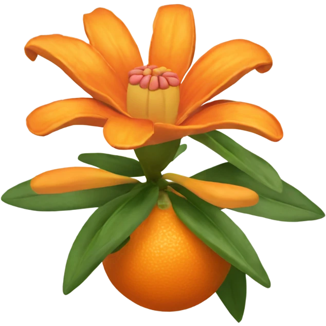 cempazuchitl orange flower emoji