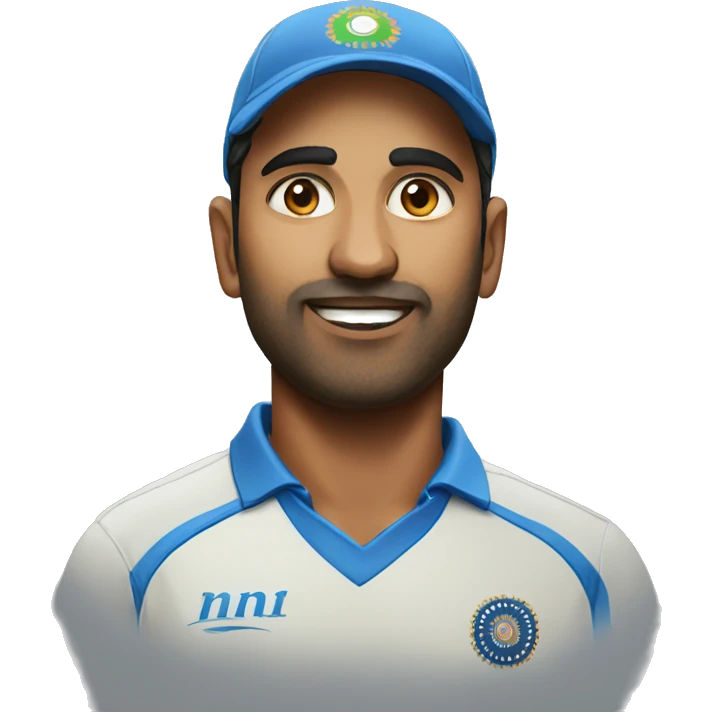 Cricketer India  emoji