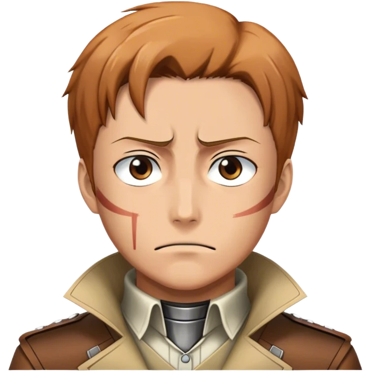 jean kirschtein from attack on titan emoji