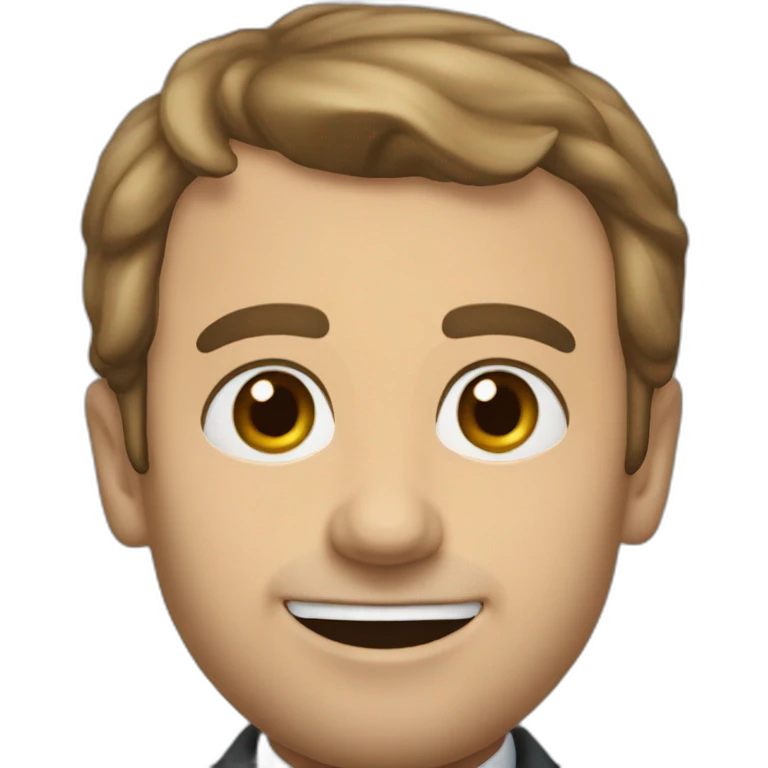 Emanuel Macron emoji