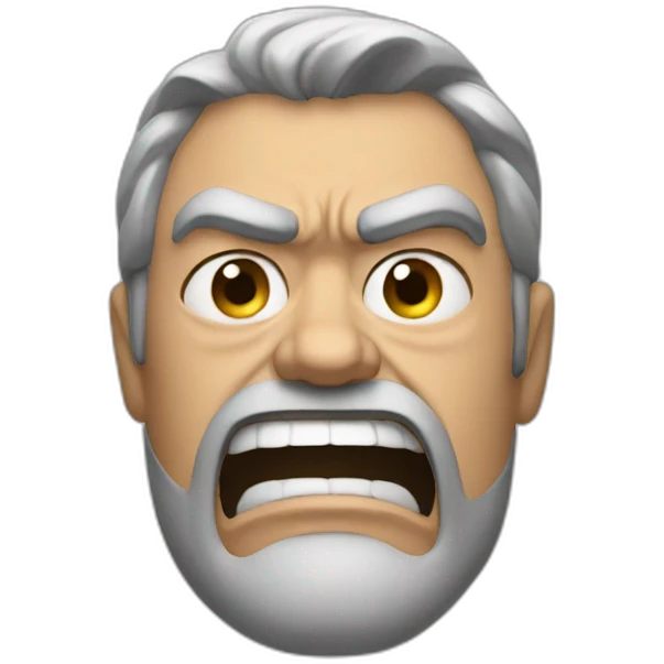 Angry zoom emoji