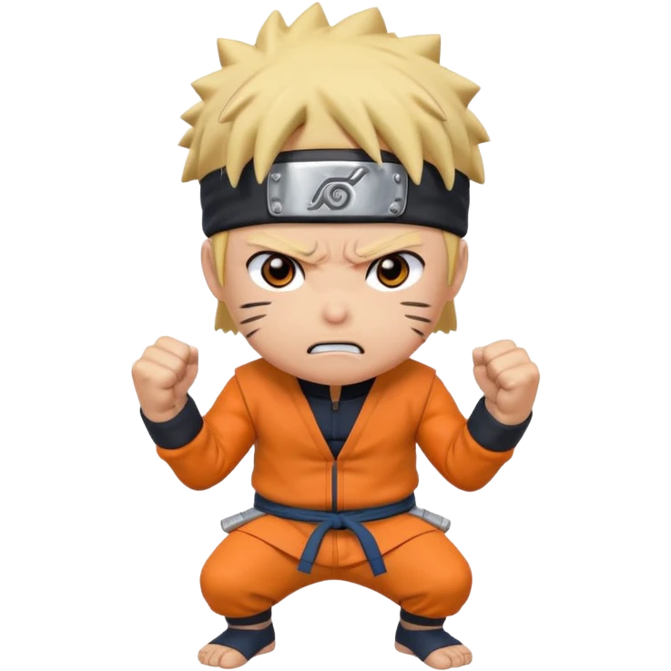 Related to chibi anime style characters of Naruto animes character who are angry  emoji
