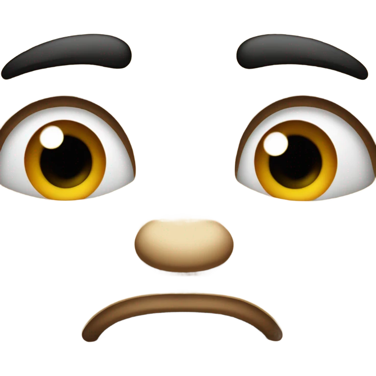 try not to smile by closing his mouth emoji emoji