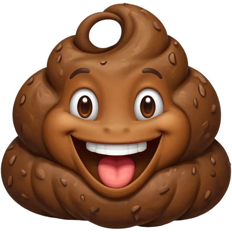 funny poo laughing really loud hahha emoji