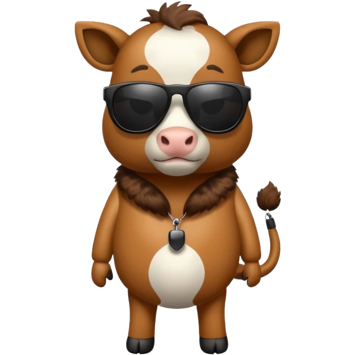 Seecow with shades emoji