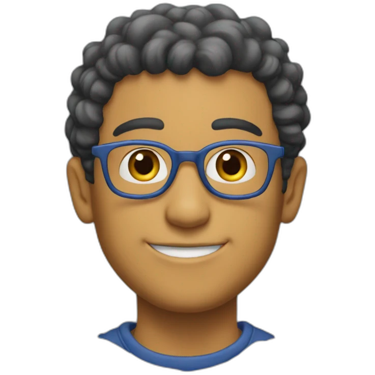 Millhouse Van Houtten nerd emoji emoji