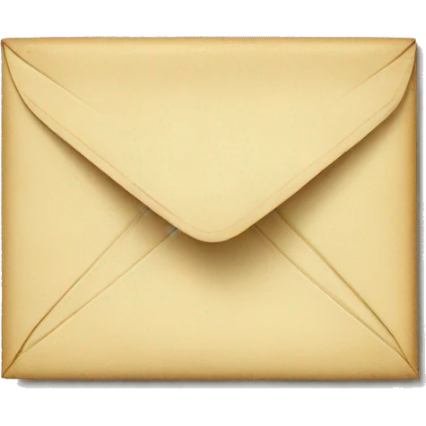 Vintage envelope emoji