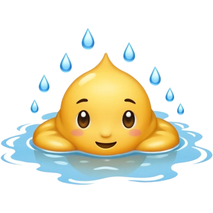 puddle of water emoji