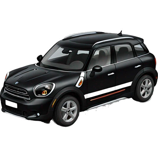 Black Mini countryman emoji