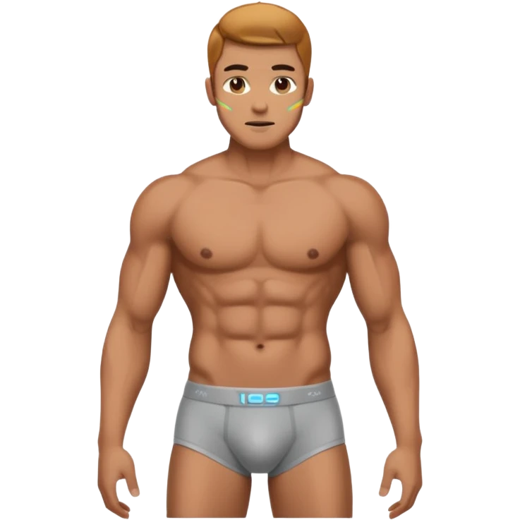 Датчик температуры мужские трусы emoji