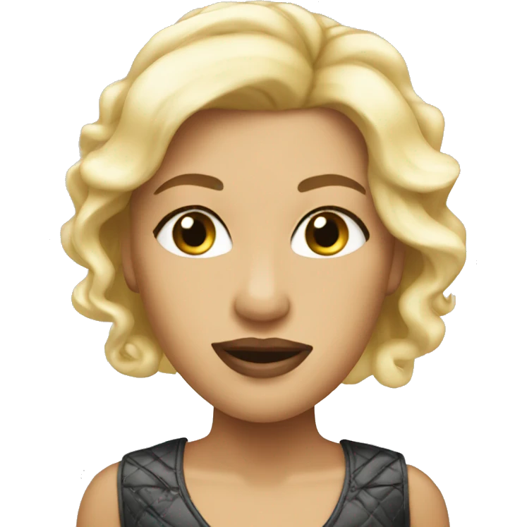 blonde glamour emoji