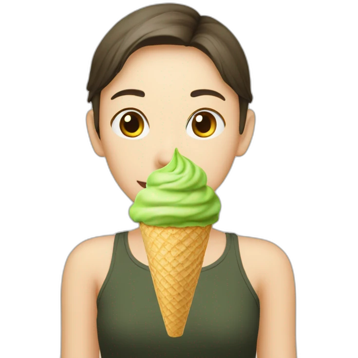 uji_matcha_tea_ice_cream emoji