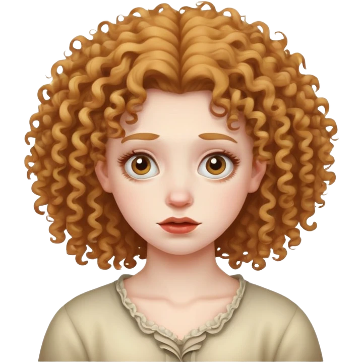 A very jealous girl, she looks ugly and has curly hair that is not beautiful at all  emoji