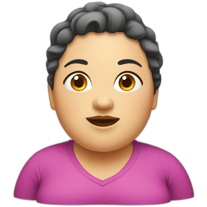 fat women emoji