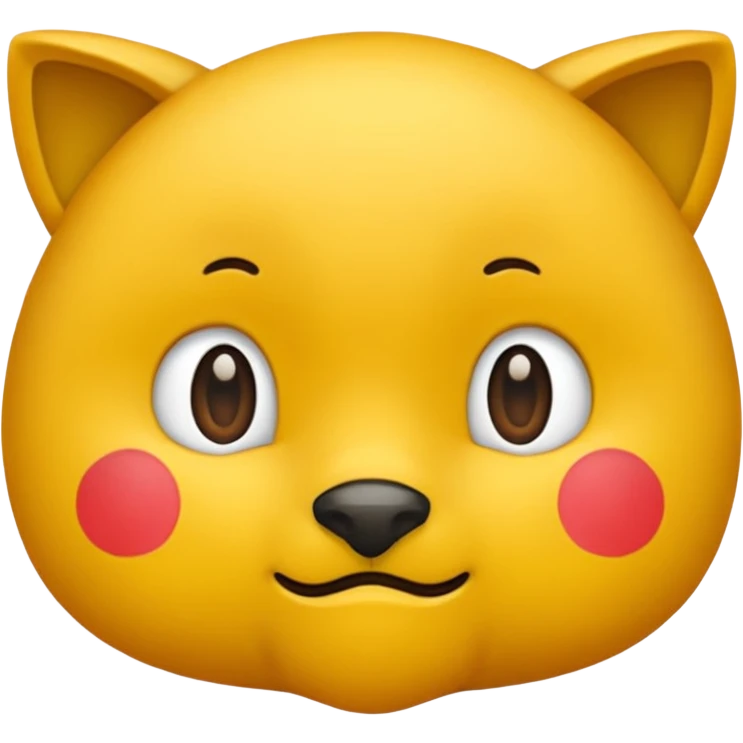 сделай края шишки ровной emoji
