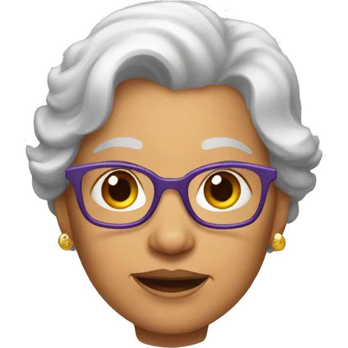 grand mother emoji
