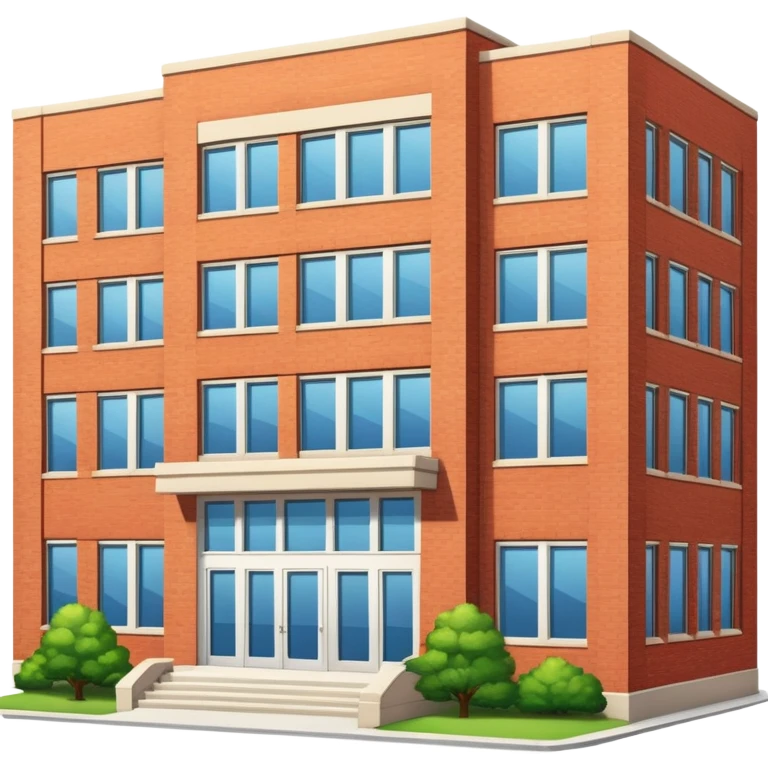 High School building emoji