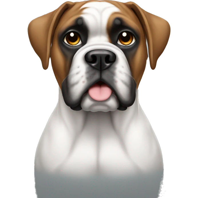 white boxer emoji