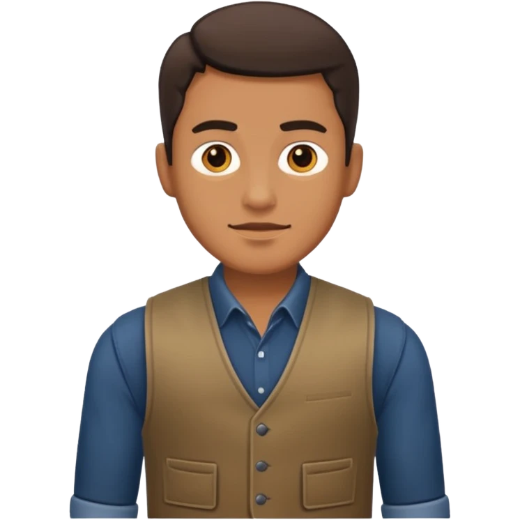 man in Vests emoji