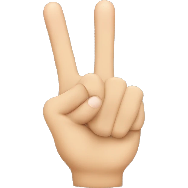 Emoji bitting one finger  emoji