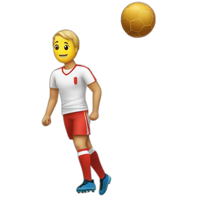 Chat qui a un ballon de foot sur une baleine emoji