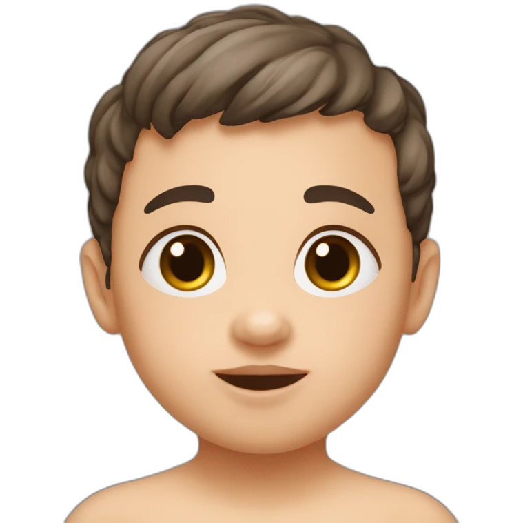 Bébé trisomique emoji