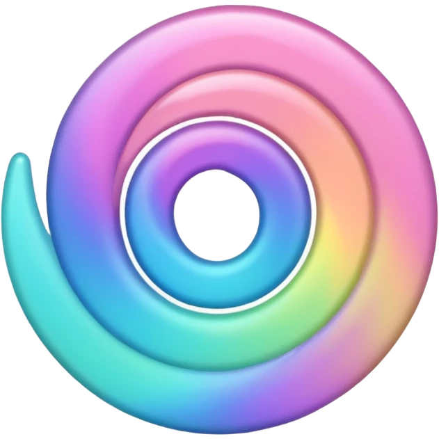 disco pastel colours emoji