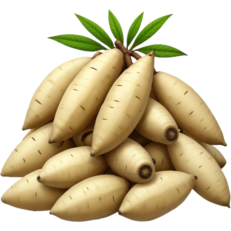 Cassava fruits  emoji