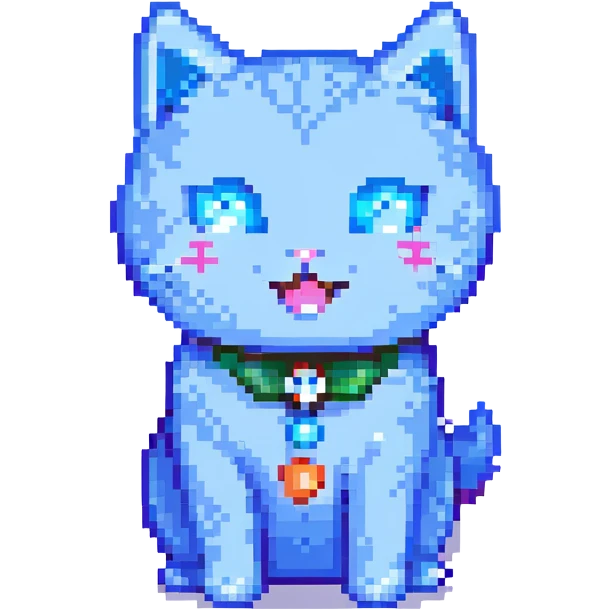 Gumball the blue cat, cute expression emoji