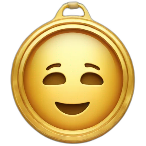medal for beer emoji