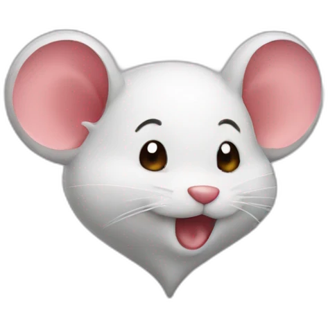 Mouses heart emoji