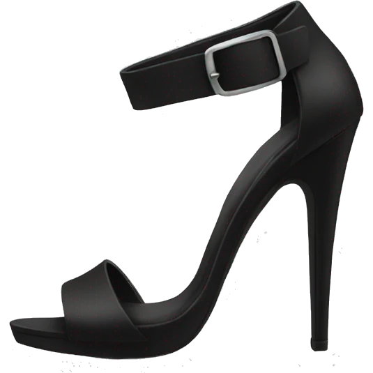 Black  heels emoji
