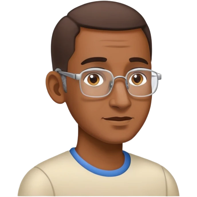a man hearing impairment emoji