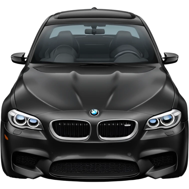 siyah bmw m5  emoji