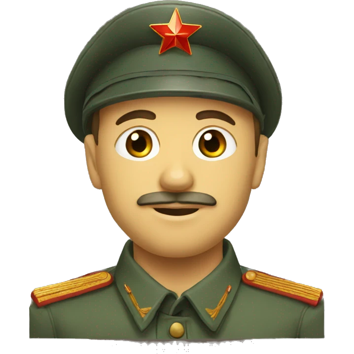 the USSR Soldier emoji