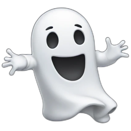 ghost dancing emoji