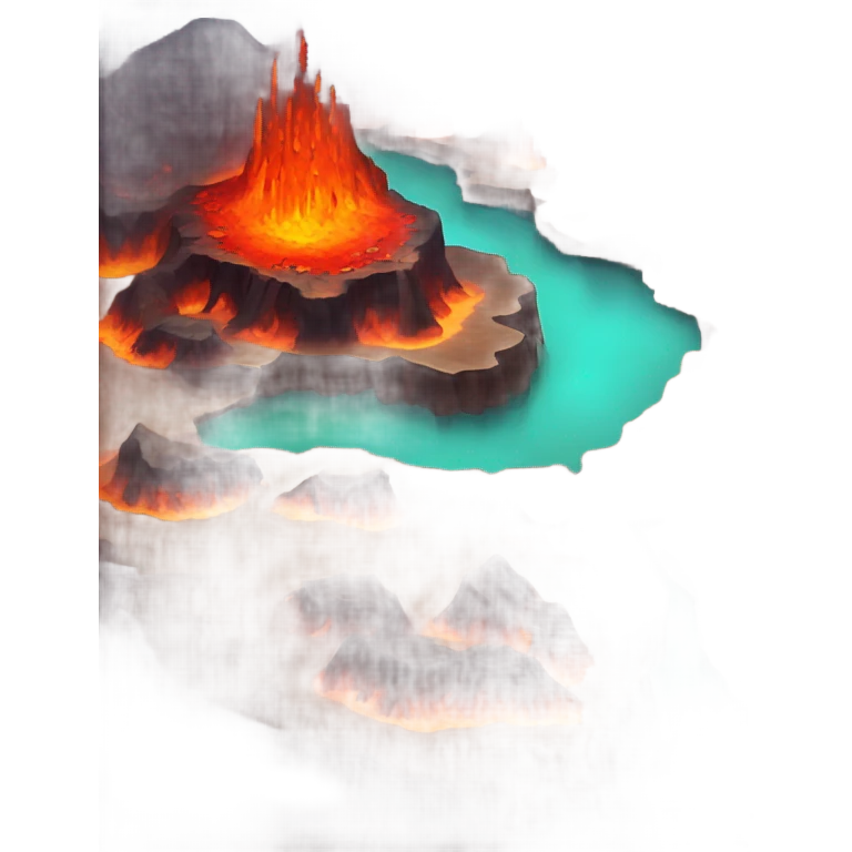 The nether in Minecraft emoji