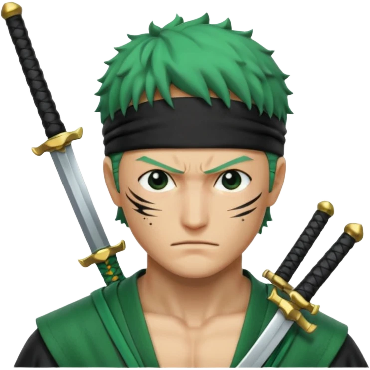 I need zoro 3 sword emoji emoji