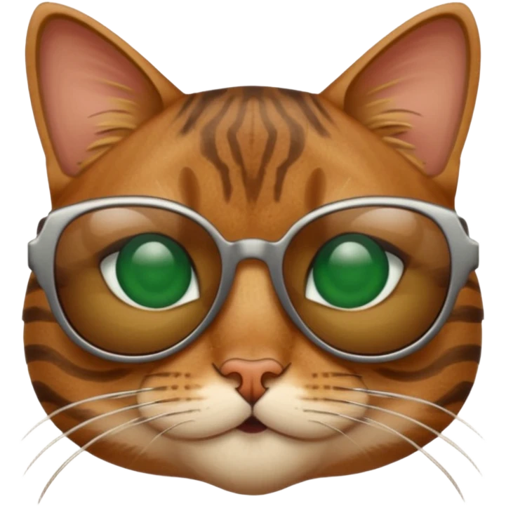 Cat wearing sunglasses emoji