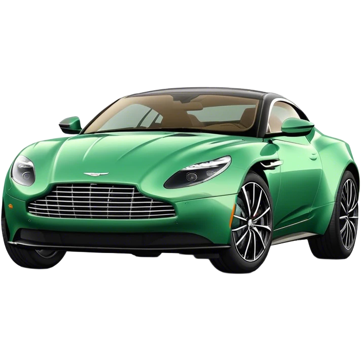 Aston Martin DB11 - Aston Martin (Model Year: 2022) (Iconic colour: Green) emoji