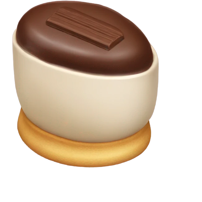 chocolate quenelle emoji