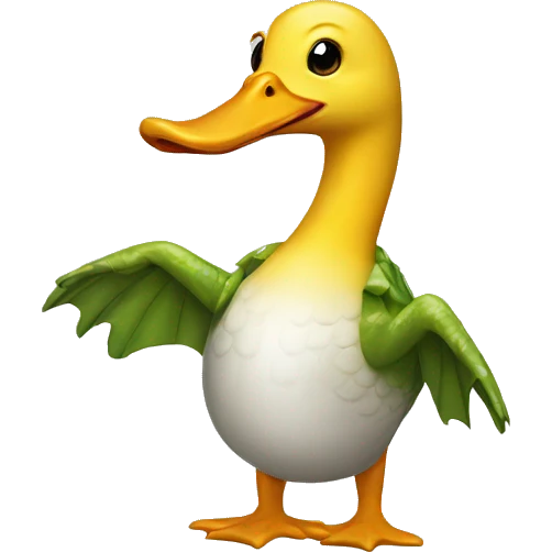 crocodile duck emoji