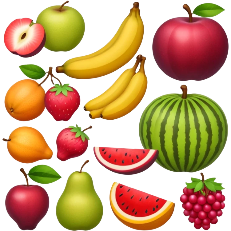 Fruits emoji
