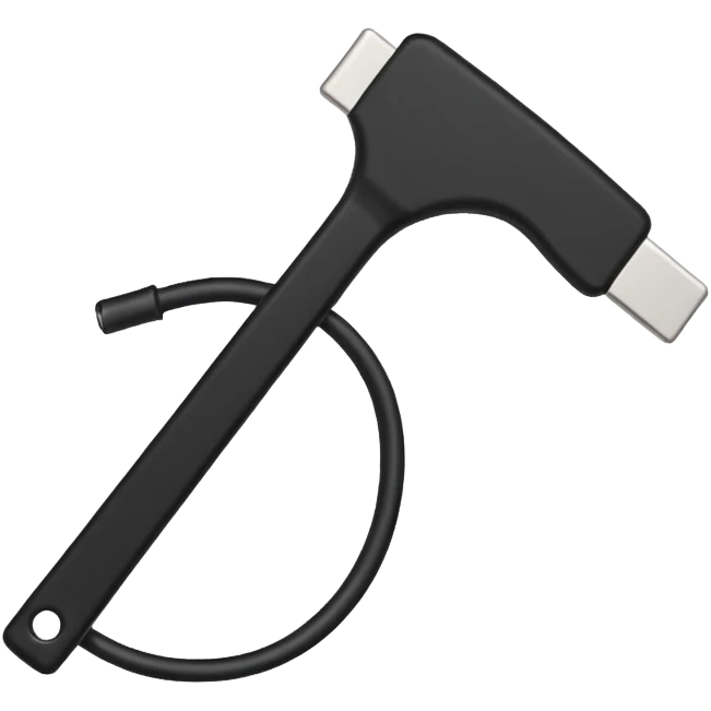 Cable tie nylon emoji