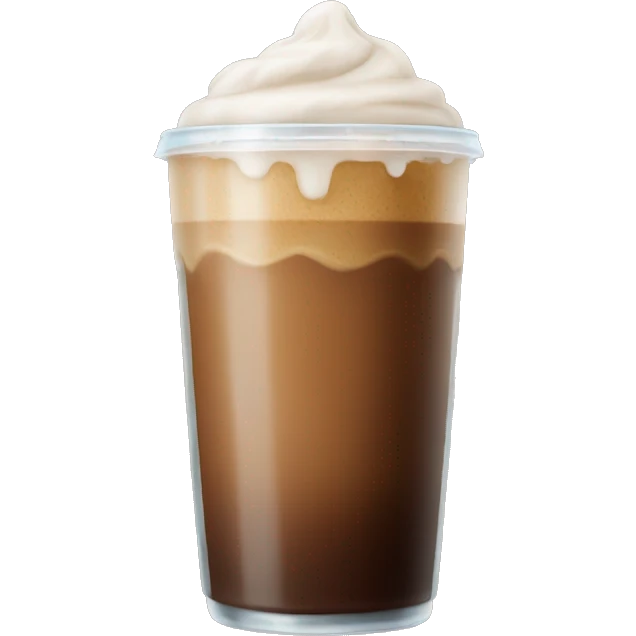 Ice coffee  emoji